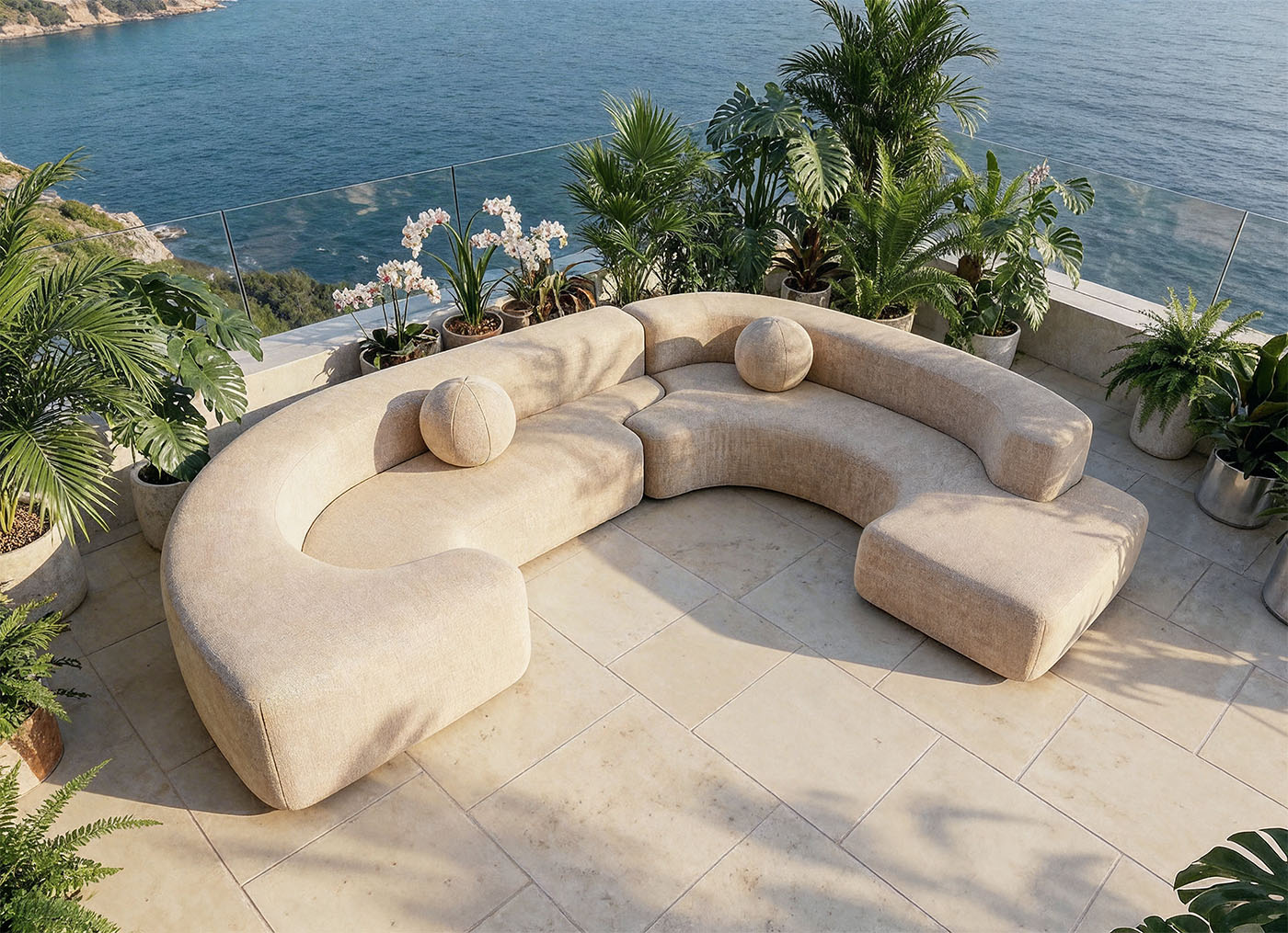 Lara Stilwood outdoor sofa | Mvsevm