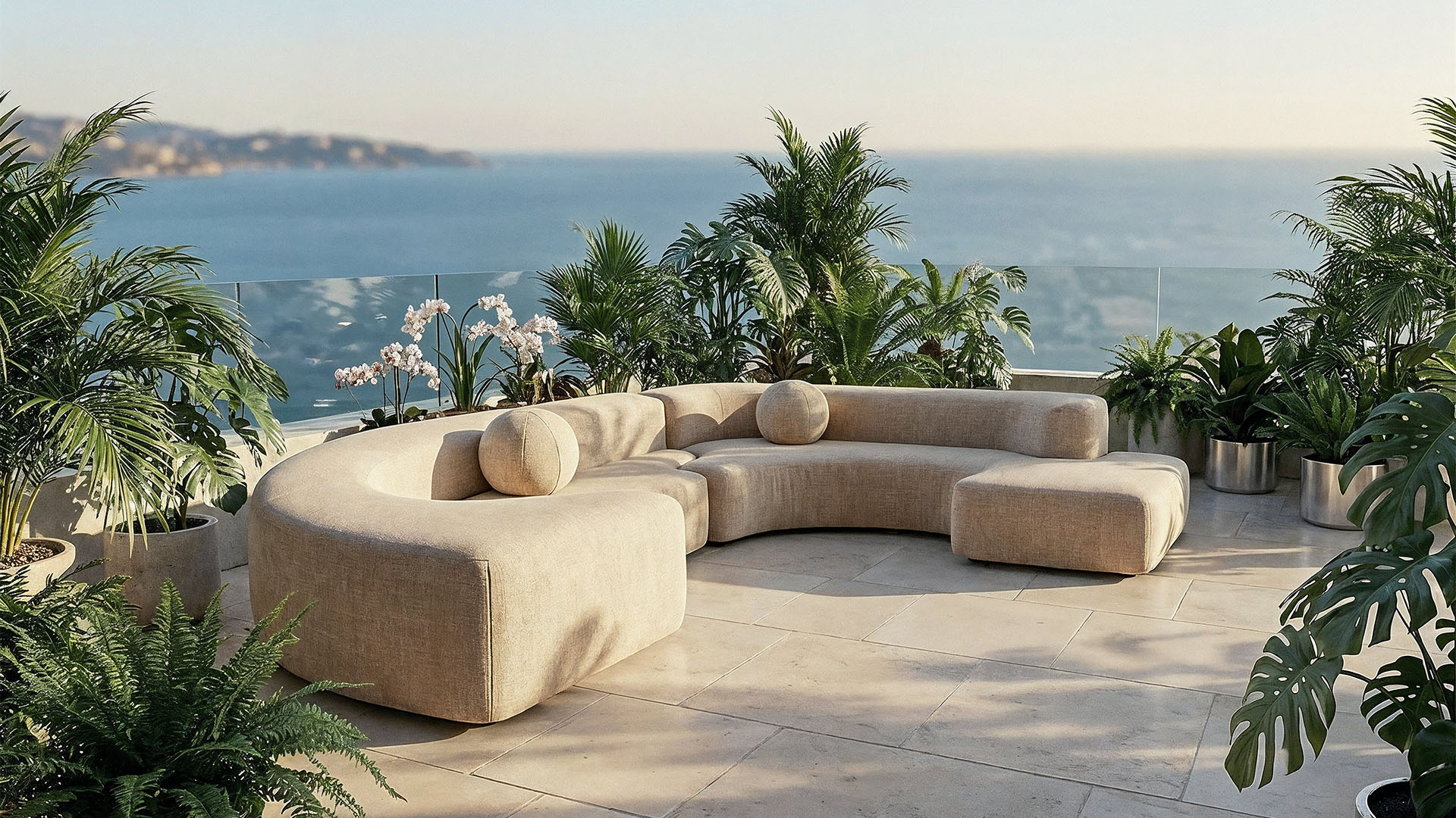 Lara Stilwood outdoor sofa | Mvsevm
