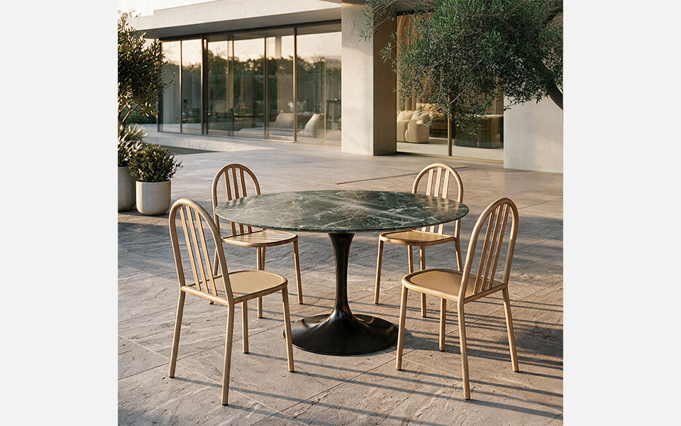 404 Mallet stevens outdoor chair