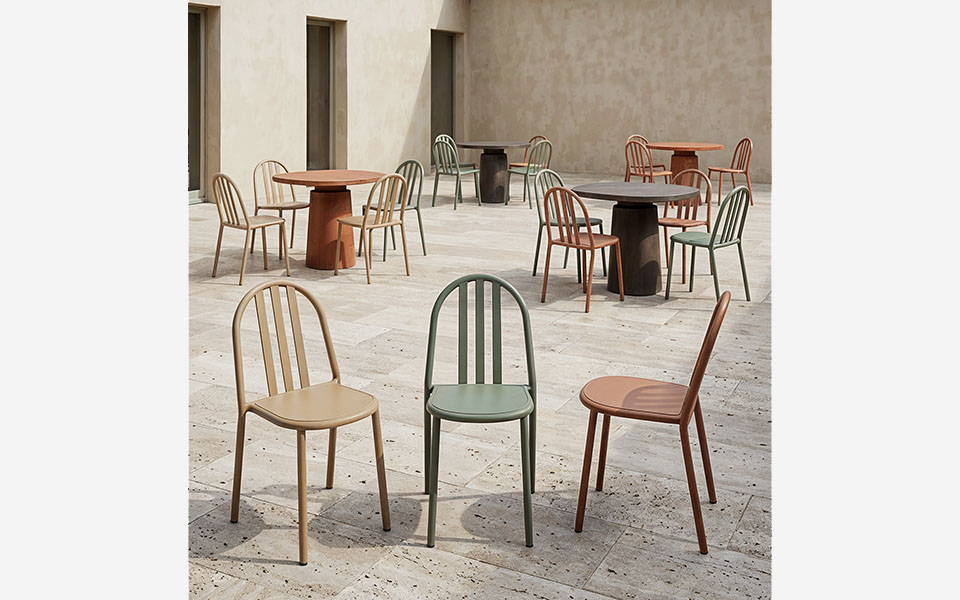 404 Mallet stevens outdoor chair